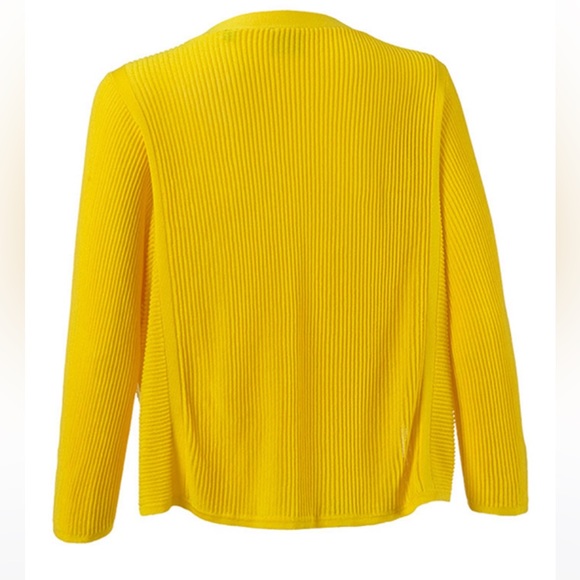 cabi NWOT Sunny Sweater, Blazing Yellow, SMALL, Spring 2020 - Picture 3 of 5